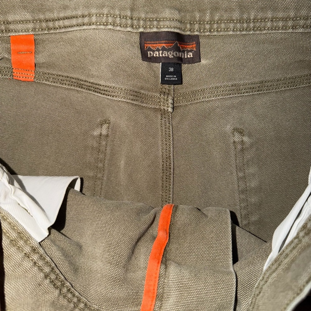 Patagonia Men's Brown Iron Forge 5 Pocket Work Pants Size 38 X 28 - Picture 5 of 9